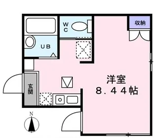 デュオコート【0202号室】の間取り