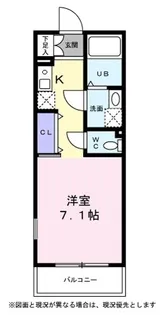 フォレスト柳沢【0201号室】の間取り