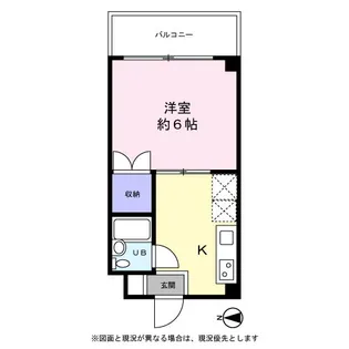 ALEGRIA府中【0203号室】の間取り