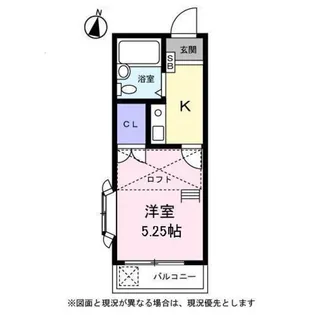 レオパレス目白第2【0201号室】の間取り