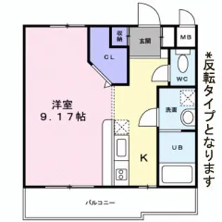 サンイング品川【0302号室】の間取り