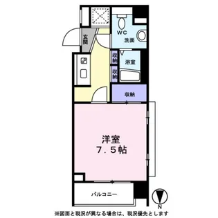 サンホームズ代々木上原【0210号室】の間取り