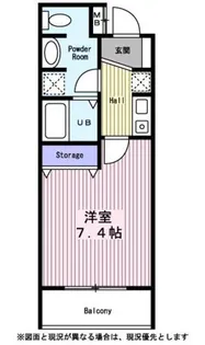 コンフォート【0302号室】の間取り