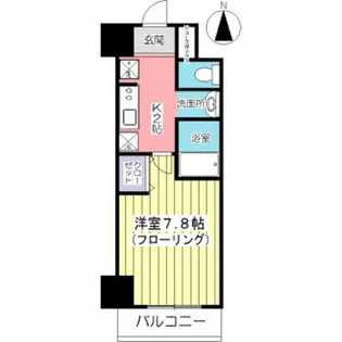 Belle Blanche【0303号室】の間取り