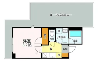 Cielo e Mare【0301号室】の間取り