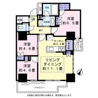 王子飛鳥山ザ・ファースト タワー&レジデンス1604【1604号室】の間取り