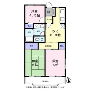東金町マンション【0103号室】の間取り