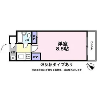 サンライズ東中野【0403号室】の間取り