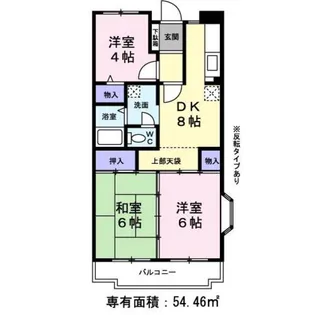コートアベニュー【0301号室】の間取り