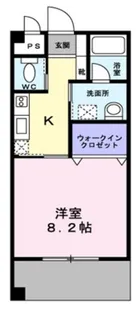 Demeure MTR【0605号室】の間取り