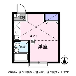 ブランドール早宮【0205号室】の間取り