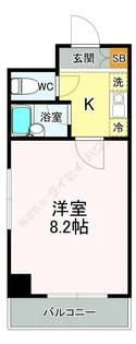 NT COURT【0405号室】の間取り