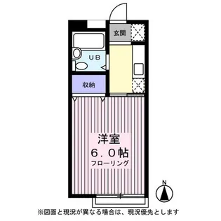 メルハイム三鷹台【0203号室】の間取り