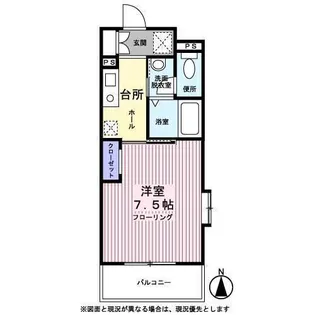 アメニティ高幡【0201号室】の間取り