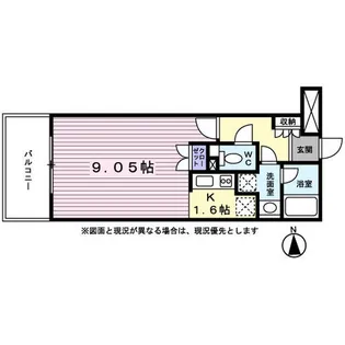 エルフレア三鷹【0604号室】の間取り