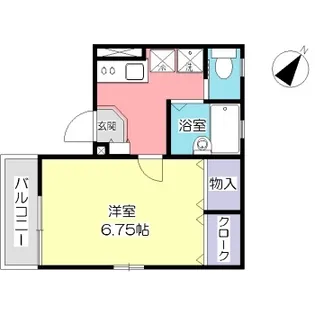 サザンステージ【0202号室】の間取り