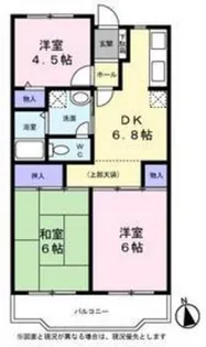東金町マンション【0501号室】の間取り