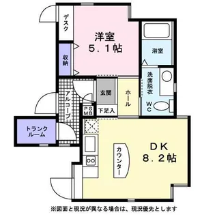 abitare oohara【0301号室】の間取り