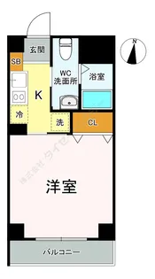 ルミエール・R【0505号室】の間取り