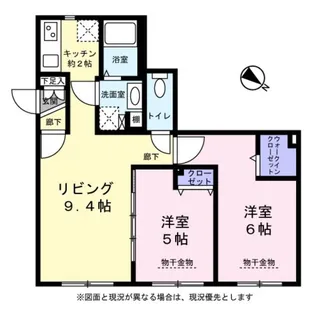COTE21【0203号室】の間取り