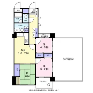 ラ・クラッセ西寺尾【0502号室】の間取り