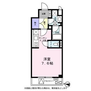 ガーデンハウス柿の木坂【0307号室】の間取り