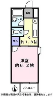 ダイヤ板橋コーポ【0209号室】の間取り