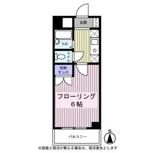 Big Through【0310号室】の間取り