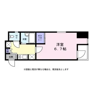 ドミール長沢【0405号室】の間取り