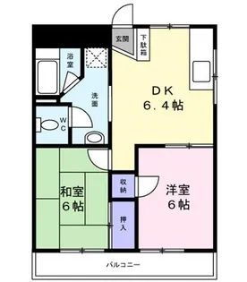 レジデンス三彰【0101号室】の間取り