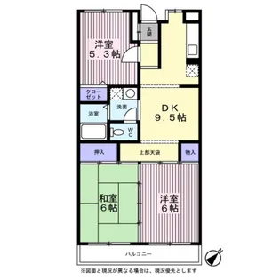 プランドール西船橋【0103号室】の間取り