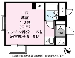 ベルビュー目白【0501号室】の間取り