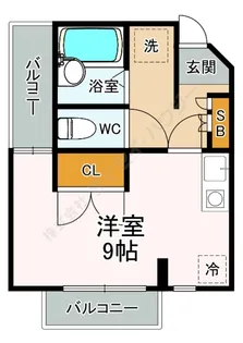 テレーム【0101号室】の間取り