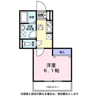 メゾンルミエール【0102号室】の間取り