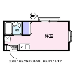 ブランドール早宮【0104号室】の間取り