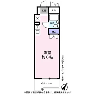 ベルメゾン三郷【0306号室】の間取り