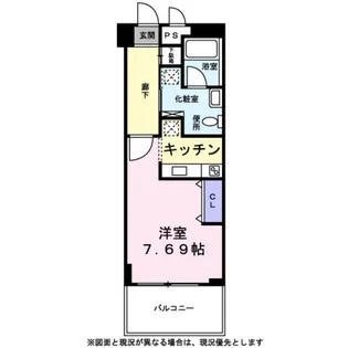 Casa.avirio【0104号室】の間取り