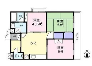 メゾン欅【0101号室】の間取り
