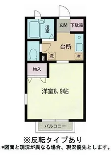 ジョイナス【0201号室】の間取り