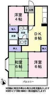 TOWAヒルズ【0301号室】の間取り