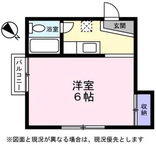 大豆戸ハイツ【0202号室】の間取り