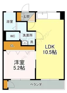 田中マンション【0303号室】の間取り