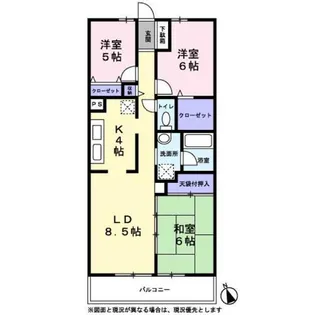 ベル和光【0204号室】の間取り
