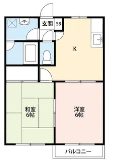 サニーMIYAMA【0103号室】の間取り