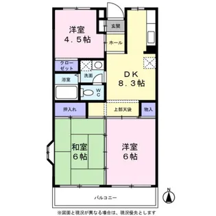 パークコート宮ノ前【0301号室】の間取り