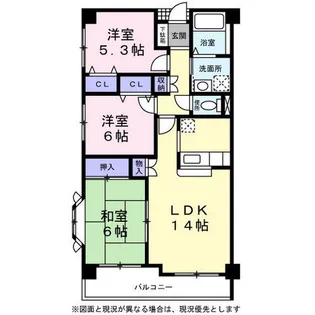 グランデ駿河台【0103号室】の間取り