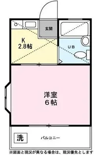 パンプキンハウス【0110号室】の間取り