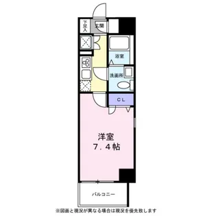 Four flags【0302号室】の間取り