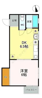 メゾンフジミ【2A号室】の間取り