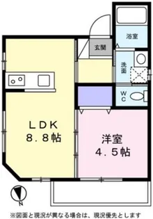 夢工房六番館【0102号室】の間取り